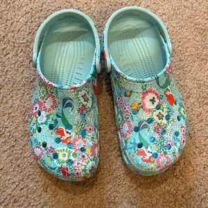 Vera Bradley Little Mermaid Crocs